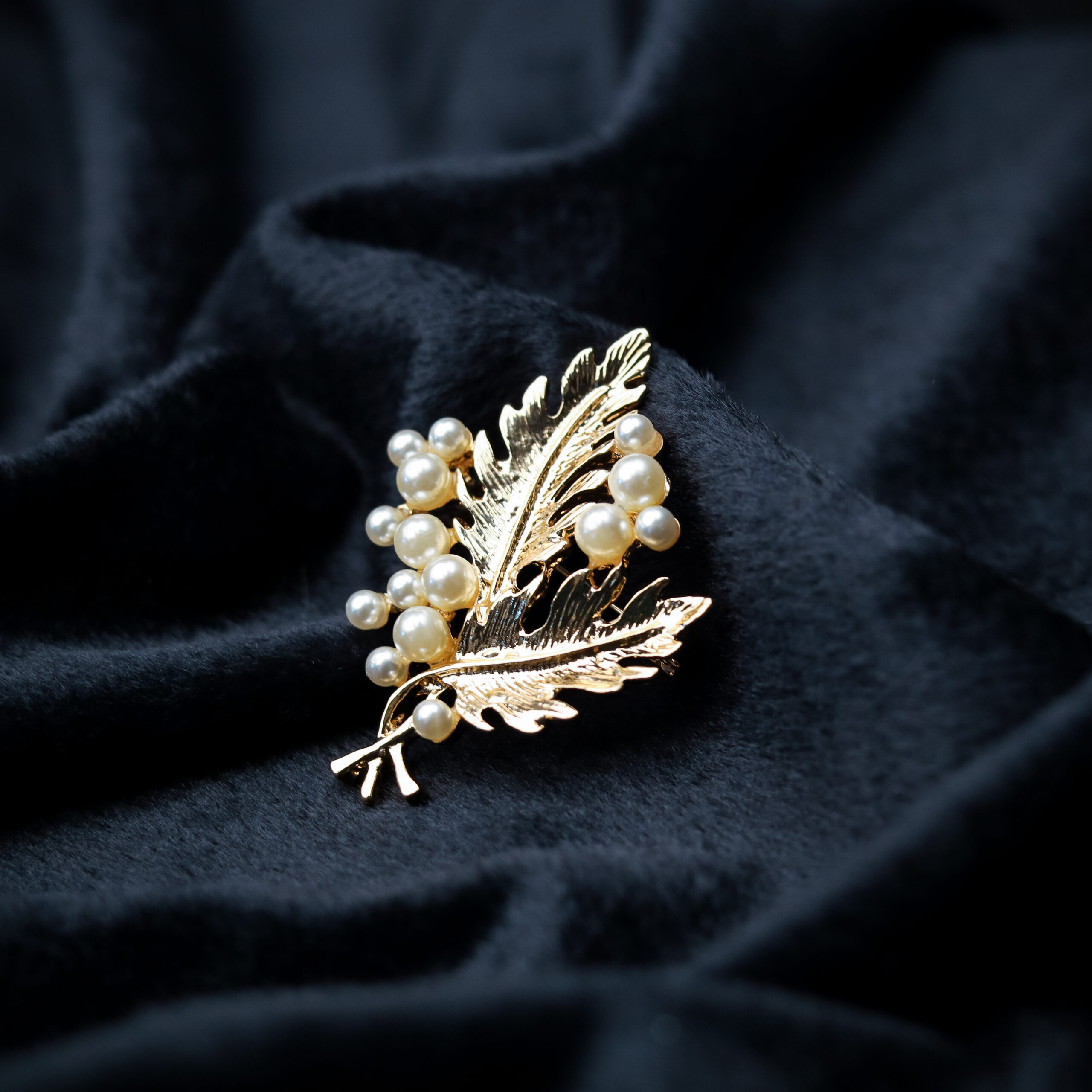 Pearl Branch Brooch