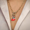Red Stocking Necklet